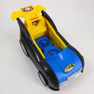 Fisher Price Little People DC Super Friends Batmobile Transforming Playset Toy